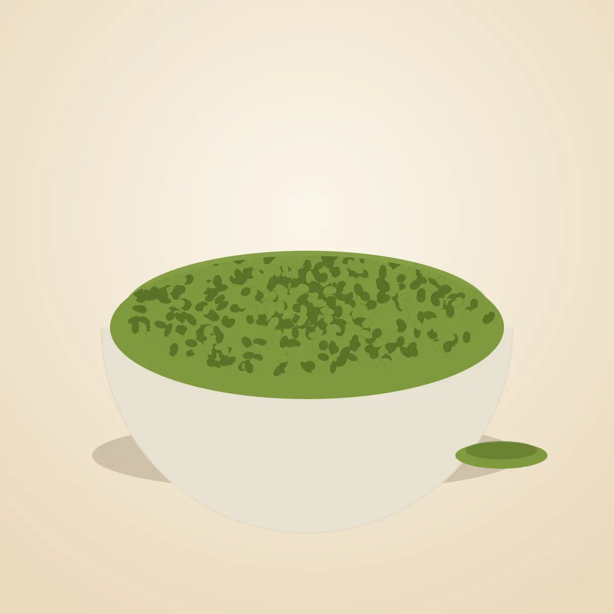 Moong Dal Chilka (Split with Skin) — placeholder illustration, real photograph pending